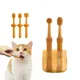 Pet Teeth Whitening Dog Cat Silicone Soft Toothbrush Oral Care Puppy Toothbrush Toothpaste Pet Kit