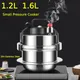 1.2L 1.6L Outdoor Portable Micro Pressure Cooker Kitchen Mini Cookware Cooking Pot for Family