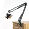 Desktop Phone Stand for Mobile Telephone Video Shooting Overhead Smartphone Mount for Cellphone
