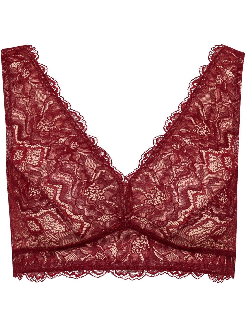 Hanro Soft-BH Damen himbeer, S