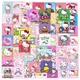 10/30/63pcs Cartoon Hello Kitty Stickers Kawaii Girls Waterproof DIY Phone Case Laptop Diary Cute