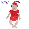IVITA WG1554 14 96 zoll 1 58 kg 100% Volle Körper Silikon Reborn Baby Puppe Weichen Puppen