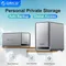 ORICO NAS Storage 2/5 Bay Personal Cloud Network Storage Externes HD-Gehäuse unterstützt Fernzugriff, geformte Daten, für PC-Gehäuse RAID
