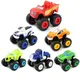 6Pcs Set Monsters Lkw Spielzeug Cartoon Maschinen Auto Blaze Modell Fahrzeuge Racer Figur Spiele für