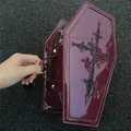 Damen Tasche 2024 Trend Handtasche Rose Stickerei Luxus Designer Handtaschen Coffin Einkaufstasche