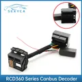 DS RCD360 Auto ISO CANBUS Adapter Decoder Simulator Stecker Spielen ISO Quadlock Adapter Kabel Für