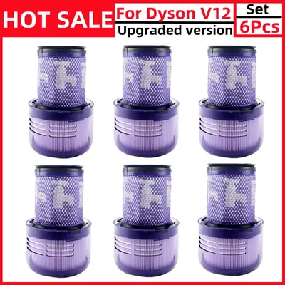 Für Dyson V12 Zyklon Cordless Staubsauger Zubehör Post Motor Hepa Filter Ersatz Teile Image