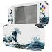 PlayVital The Great Wave Protective Grip Case for Nintendo Switch Lite Hard Cover Protector for Nintendo Switch Lite - Screen Protector & Thumb Grips & Buttons Stickers Included