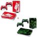 Decal Skin for PS5 Digital Whole Body Vinyl Sticker Cover for Playstation 5 Console and Controller(PS5 Digital Edition NIKE+Weeds Black)