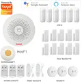 Tuya Smart Home Security sistema di allarme Hub Kit ,Host con funzione audio, supporto Google e Alexa Smar Life App