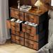 8 Drawer Fabric Dresser Closet Storage Tower Organizer Unit for Bedroom