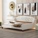 Modern Luxury Tufted Button Daybed, Full for Bedroom