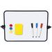 NUOLUX 1 Set White Board Dry Erase White Board Erasable Writing Whiteboard for Home Office