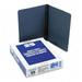 Paper Report Cover Tang Clip Letter 1/2 Capacity Dark Blue 25 per Box