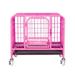 OVRST Kennels for household pets Heavy Duty Dog Crate for Small Dogs Indestructible Pet Cage Indoor/Outdoor Strong Metal Kennel