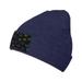 ZICANCN Scary Grins Knit Beanie Hat Winter Cap Soft Warm Classic Hats for Men Women Navy Blue