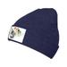 ZICANCN Sacrifice Feast Knit Beanie Hat Winter Cap Soft Warm Classic Hats for Men Women Navy Blue