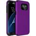 SENON Samsung Galaxy S7 Edge Case Galaxy S7 Edge Case Slim-fit Shockproof Anti-Scratch Anti-Fingerprint Protective Case Cover for Samsung Galaxy S7 Edge Purple