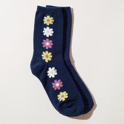 Lucky Brand Daisy Fuzzy Sock