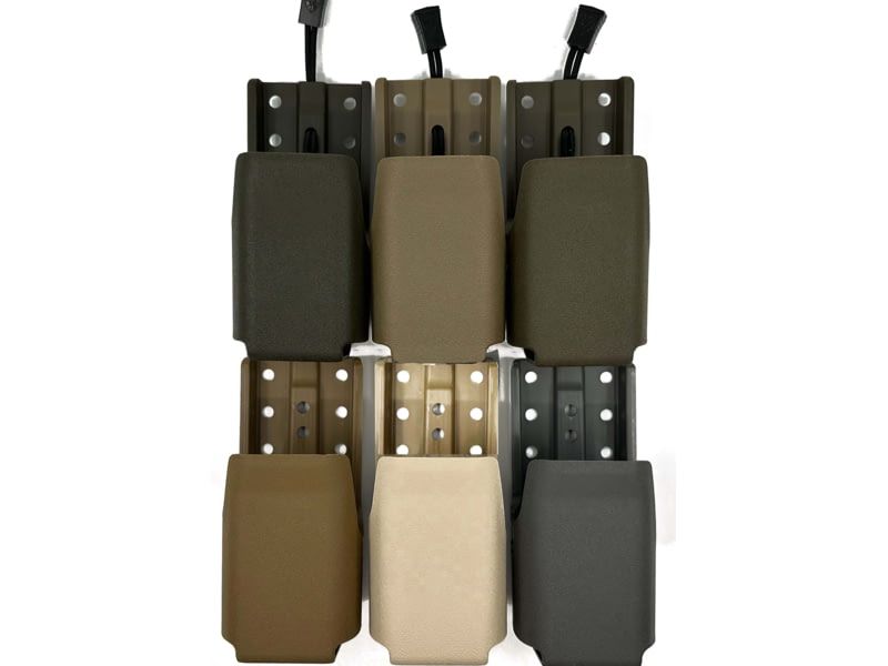 Zero9 Portable Radio Case Holster APX6000/8000 Molle Loks Plain Black Z9-5001-BLK-MLK