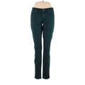 Rich & Skinny Jeans - Super Low Rise: Teal Bottoms - Women's Size 27 - Indigo Wash