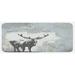 0.1 x 19 x 47 in Kitchen Mat - East Urban Home Antlers Kitchen Mat, Polyester | 0.1 H x 19 W x 47 D in | Wayfair 544AF26D22904839A2C22B88C3CB15F2