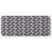 Purple 0.1" x 47" L X 19" W Kitchen Mat - East Urban Home Fruit Kitchen Mat 0.1 x 19.0 x 47.0 in black/white, | 0.1" H X 47" L X 19" W | Wayfair