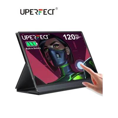 UPERFECT UTravel G16 15 6 pouces 120 Hz Moniteur de jeu avec écran tactile 10 points Batterie 10800
