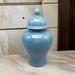 Mercer41 Stanuta Ceramic Jar Ceramic in Blue/White | 18.25 H x 9.75 W x 9.75 D in | Wayfair 2CD55EB910AA44EFA3A075C0F479D6A7