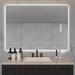 Brayden Studio® Cleaburn Modern & Contemporary Lighted Fog Free Bathroom/Vanity Mirror | 39.96 H x 31.89 W x 1.57 D in | Wayfair