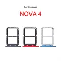 Per Huawei P30 Lite / Nova 4E 4 nuovo supporto per vassoio per Slot per schede SIM presa per lettore