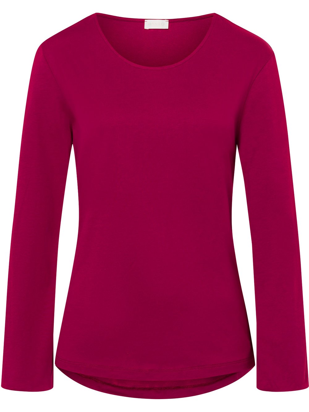 Hanro Longsleeve Damen himbeer, L