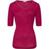 Hanro V-Shirt Damen himbeer, M