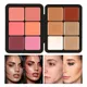 12 Color Blush Concealer Set Natural Blemish Brightening Highlighter 16 Color Waterproof Face