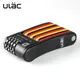 ULAC 4 cifre combinazione Password lucchetto per bicicletta lucchetto pieghevole per bici lucchetto di sicurezza in acciaio per bici sicurezza antifurto Mini