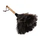 Natural Ostrich Feather Duster with Wood Handle Eco-Friendly Dust Brush Handheld Duster Cleaning