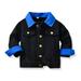 Esaierr Baby Toddler Boys Undershirts Knit Top Newborn Boys Long Sleeve Undershirt Buttons V-Neck Undershirts Knit Top Spring Fall Cardigan Jacket for Kids Boys 3M-6Y