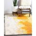 Rugs.com Hyacinth Collection Rug â€“ 7 x 10 Yellow Medium Rug Perfect For Bedrooms Dining Rooms Living Rooms