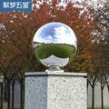 NUOLUX Gazing Globe Mirror Stainless Steel Ball Garden Gazing Ball Lawn Reflective Gazing Globe Ornament