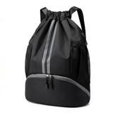 Soccer Bag with Ball and Shoe Compartment- Ideal Sport Backpack for Swimming - Perfect for Men and Women