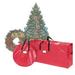 5077 Storage Christmas Tree Storage Wreath Bag - 9 ft. & 30 in. - Red