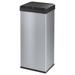 MYXIO Big-Box Swing XL waste bin | 1 x 52 liters / 13.7 gallons | Self-closing swing lid | Stainless steel | Bin liner clamping frame | Waste bin kitchen rectangular | Made in Germany |Silver 0860-221