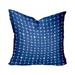 22 x 4 x 22 in. Blue & White Enveloped Gingham Throw Indoor & Outdoor Pillow