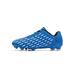 Fangasis Boy s Football Shoes Lightweight Soccer Cleats Firm Ground Athletic Shoe Outdoor Nonslip Sneakers Blue 4.5Y