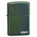 Zippo Lighter - Personalized Custom Message Engrave on Classic with Zippo Logo Windproof Lighter (Chameleon 28129ZL)