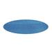 Bestway Flowclear 15 Feet Round Above Ground Pool Solar Cover Only Blue