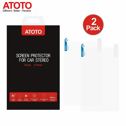 Atoto 2pcs Autoradio In-Dash-Schutz folie für 7 9 10 Zoll Autoradio Touchscreen matti erte Filme