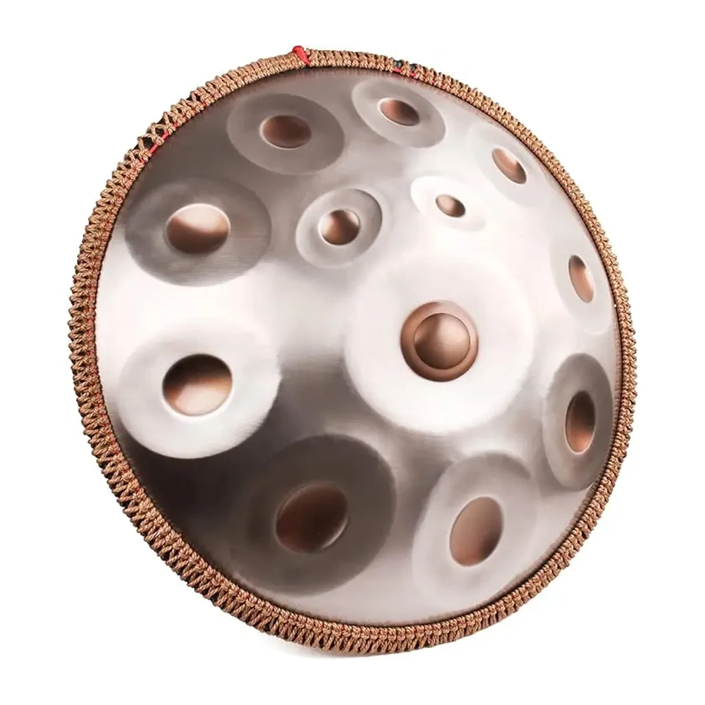 D Minor-Handpan Steel Tongue Drum, Yoga-Meditation, Tamburin-Musical Drum, Musikinstrumente, Percussion-Geschenk, 9, 10, 12-Ton Image