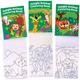 Jungle Animal Mini Colouring Books (Pack of 12) Drawing