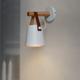 Led Applique Murale Contemporain E27 Lampe Intérieur de Chevet Blanc 1PCS